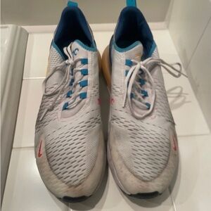 Nike Air Max 270 ‘White Industrial Blue Citron’